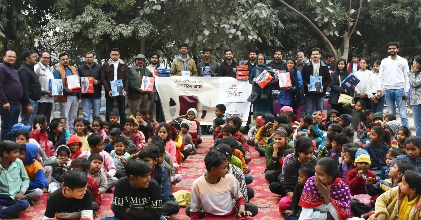 Warm Clothes Distribution at Shastri Park