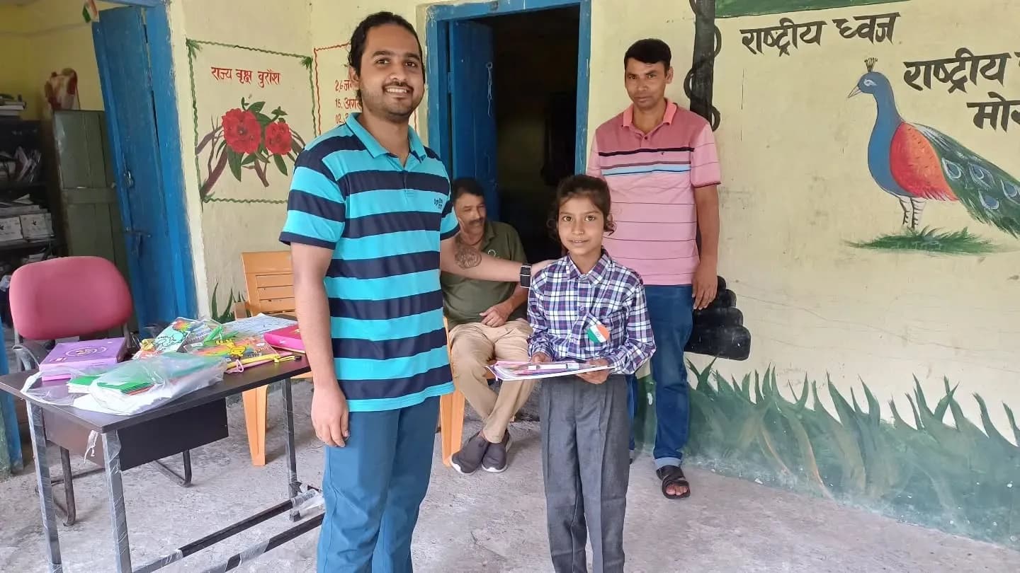 Independence Day: Books and Stationery in Bhatoli