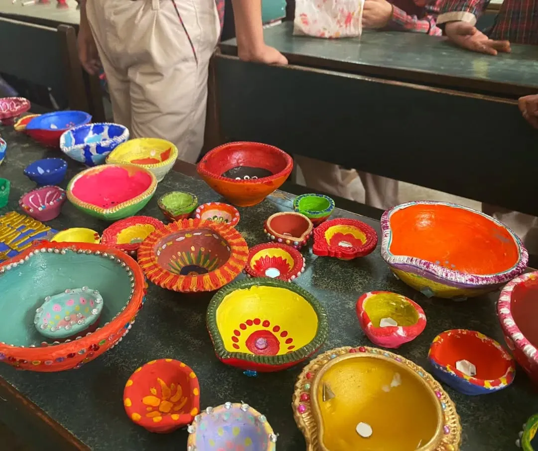 Deep Daan: Diwali Diya Painting with Children